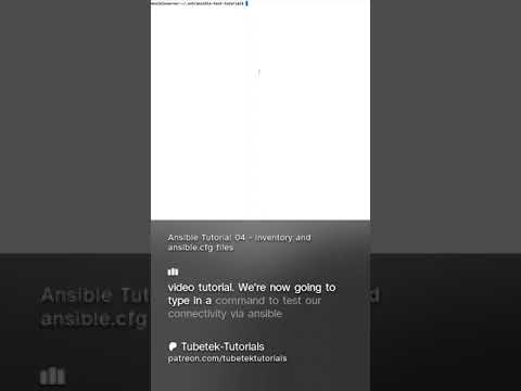 Master Ansible Inventory & Configuration in 30 Seconds | Exclusive Patreon Tutorial Preview