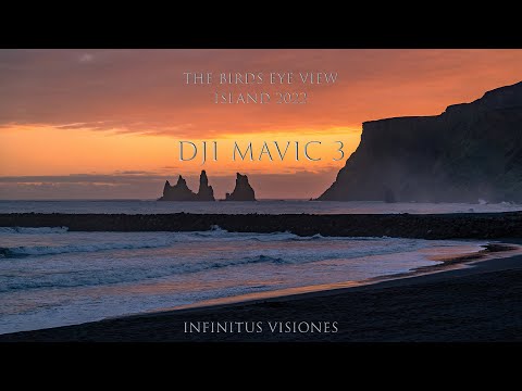 The bird's eye view - Iceland 4K ( DJI Mavic 3 )