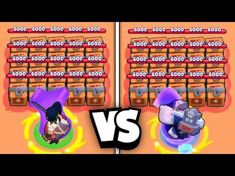 JEDER BRAWLER vs ALLE  KISTEN! (Wer zerstört alle Kisten am schnellsten?)