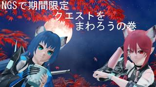 【PSO2NGS】 期間限定クエスト周回しますか