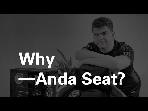 Žaidimų kėdė AndaSeat Kaiser 3 XL, Ruda, PVC oda video