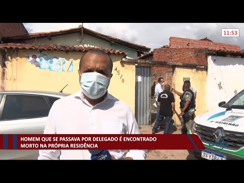 Homem que se passava por delegado eÌ encontrado morto na proÌpria resideÌ‚ncia 16 09 2021