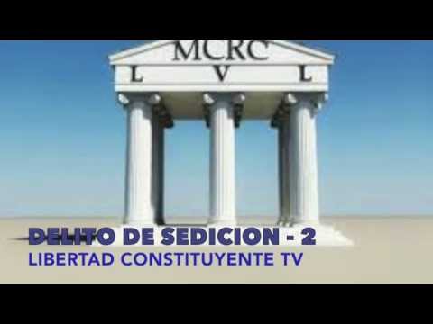 Delito de Sedición 2