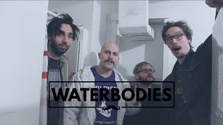 Waterbodies, the washroom stall interview