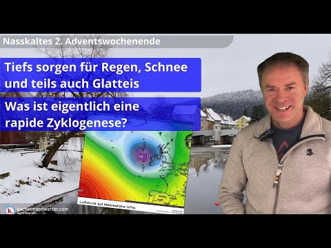 Spannendes Wochenende: Tiefdurcheinander mit Schneeüberraschungen auch mal bis ganz runter