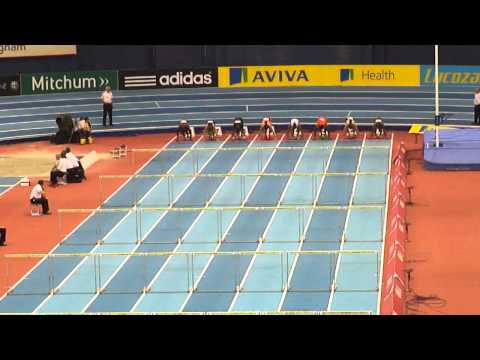 Aviva Grand Prix 2012, Mens 60m Hurdles Final