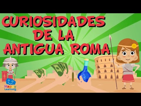 CURIOSIDADES DE LA ANTIGUA ROMA | Vídeos Educativos para Niños