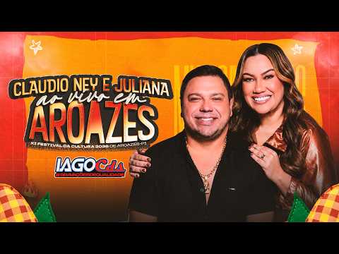 CLAUDIO NEY E JULIANA - AO VIVO EM AROAZES-PI ( XI - FESTIVAL DA CULTURA )