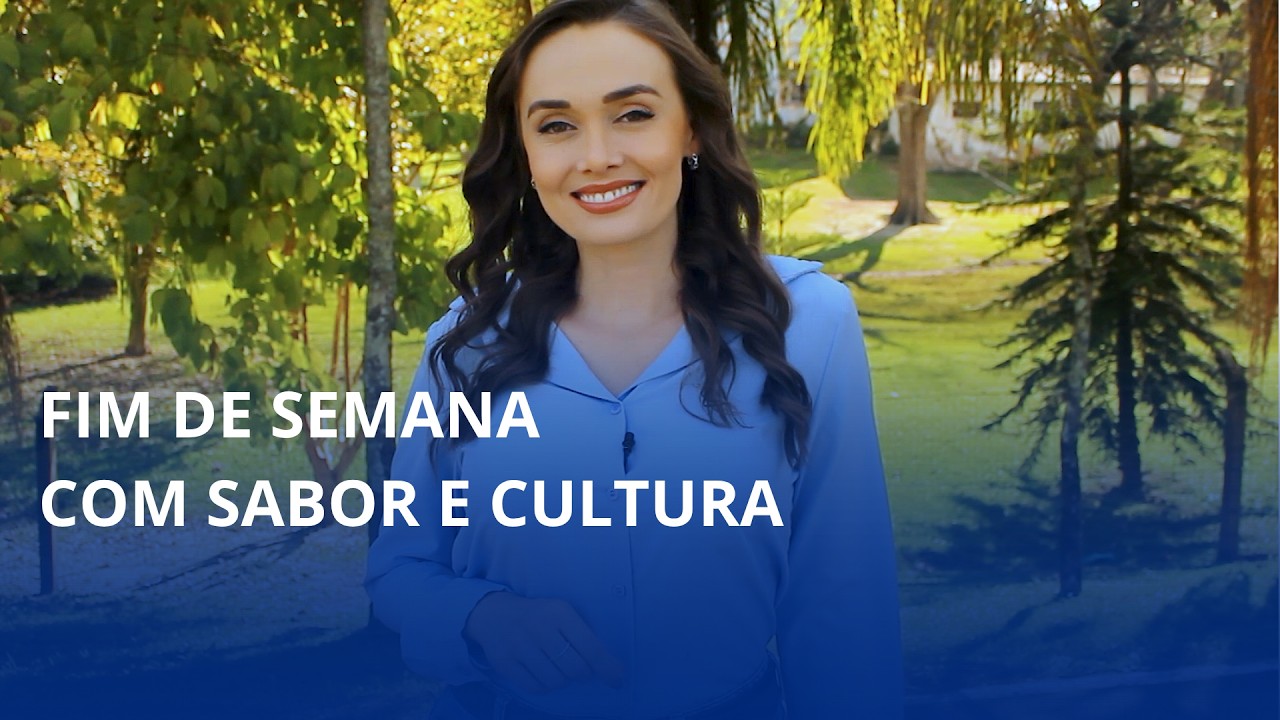 Fim de semana com sabor e cultura