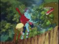 Darkstalkers Raptor Blows Up A T Rex