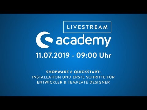 [DE] Shopware 6 Quickstart: Installation und erste Schritte