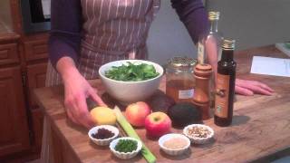 Cancer-fighting foods: Apple, Avocado & Walnut Salad; Anti-Cancer Nutrition