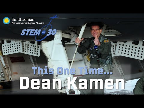 Dean Kamen, Founder of FIRST, Flying the B-2 Stealth Bomber: This One Time