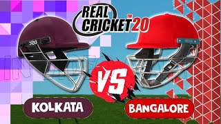 KKR vs RCB - Kolkata Knight riders vs Royal Challengers Bangalore RCPL IPL 2021 Real Cricket 20 Live