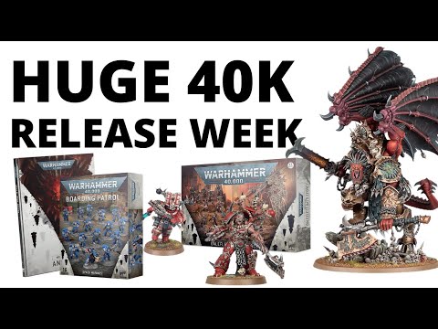 HUGE Warhammer 40K Release Wave - Angron Pricing, World Eaters, Space Marines + Arks of Omen