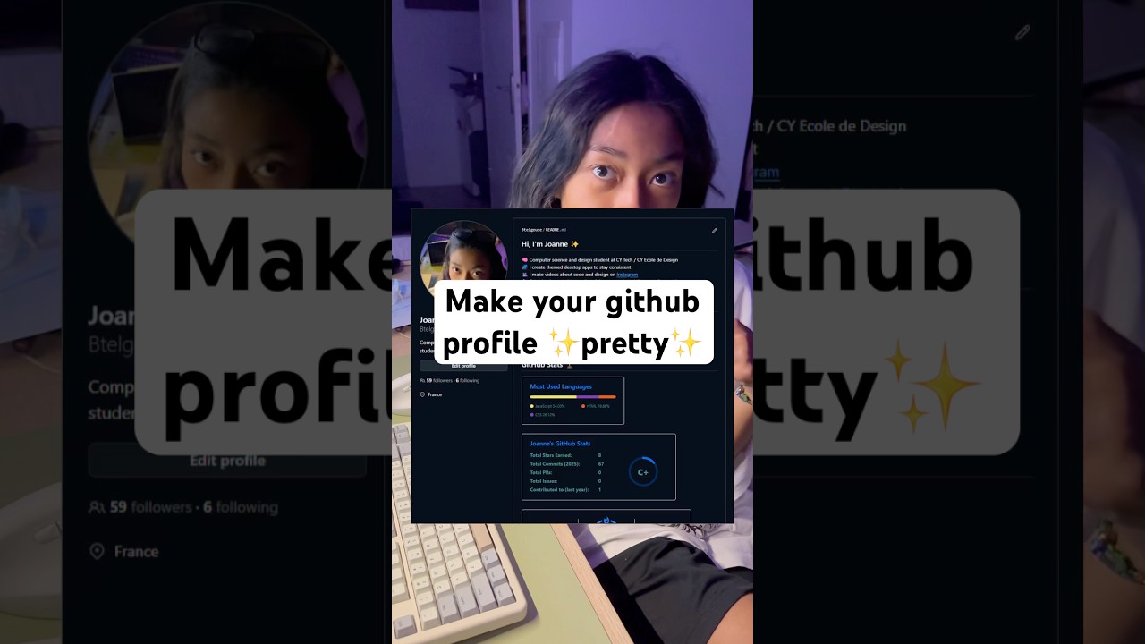 Upgrade your GitHub Profile #coding #computerscience #codinglife