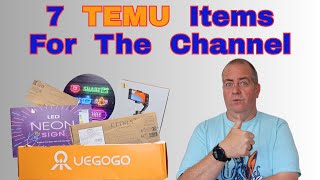 Awesome items from Temu for the Channel - Gutted One Item Was Damaged!