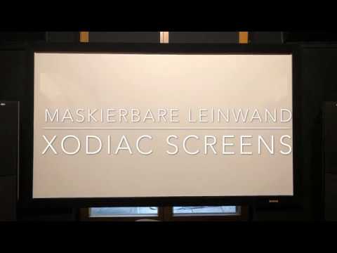 MASKIERBARE Rahmenleinwand von XODIAC Screens