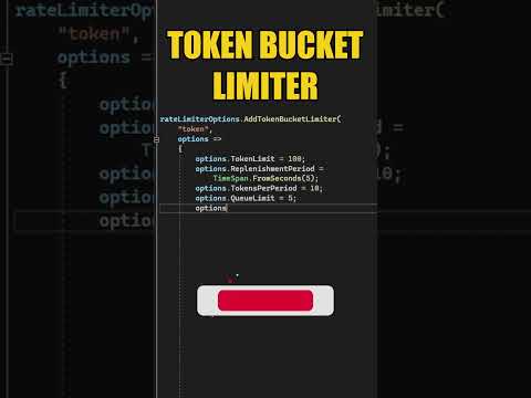 Awesome Rate Limiting Support Available In .NET 7 #shorts