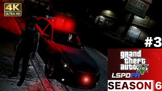 【Grand Theft Auto V LSPDFR実況Season6】#3 4Kで日本警察編！！210系クラウンでバインウッドをパトロールする！！わざと正面衝突する当たり屋出没！？【ゆっくり実況】