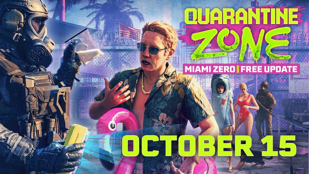 Quarantine Zone: Miami Zero | Free DLC Arrives October 15
