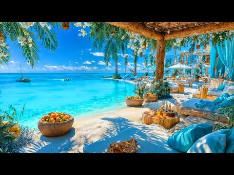 Tropical Beach Bossa Nova Vibes 🌞 Relaxing Jazz Music for Summer Terrace Chill and Seaside Escape