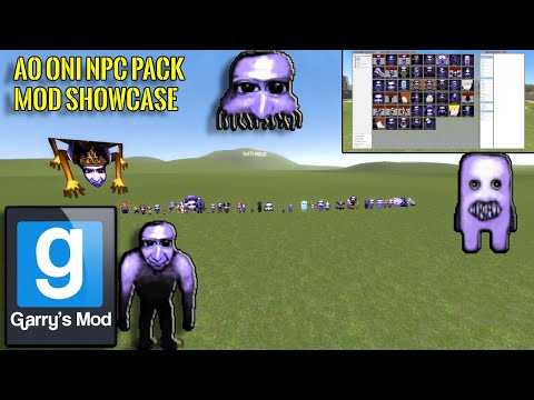 (Gmod) Ao Oni NPC Pack Mod Showcase