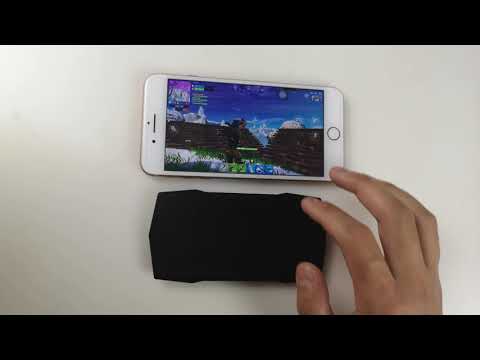 Test : Control the Fortnite Hero with MUJA Gamepad : touch-sensitive panel