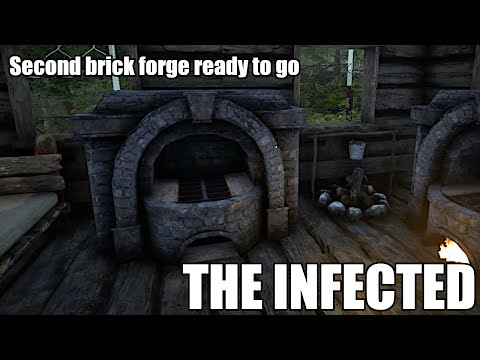 The Infected S9E11 - Second brick for in time to pump out the iron ingots