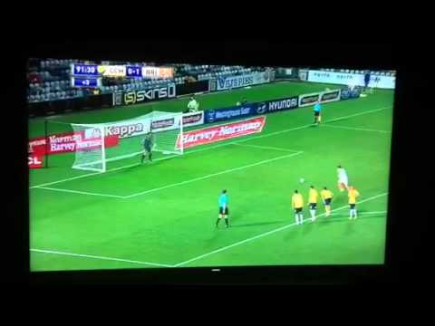 Kaluderovic scores on debut for the Roar