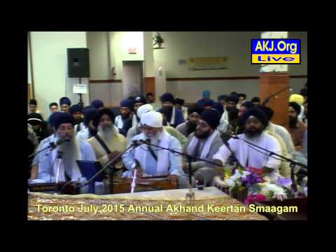 087 Toronto July 2015 Smaagam - Friday Evening - Bh. Tejinderpal Singh Jee