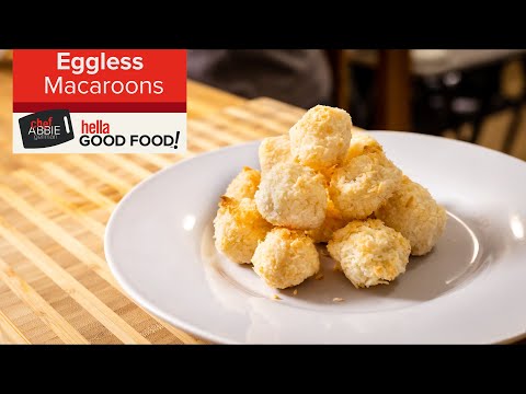 Eggless Macaroons