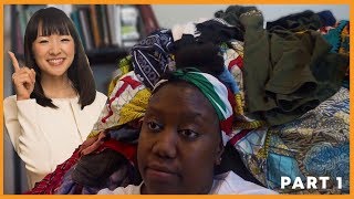 Does It Spark Joy Or Does It Just Fit? 🙃😩 | Decluttering My Clothes With The KonMari Method