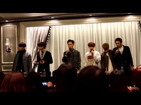 141107 비스트 팬 싸인회 beast fan sign