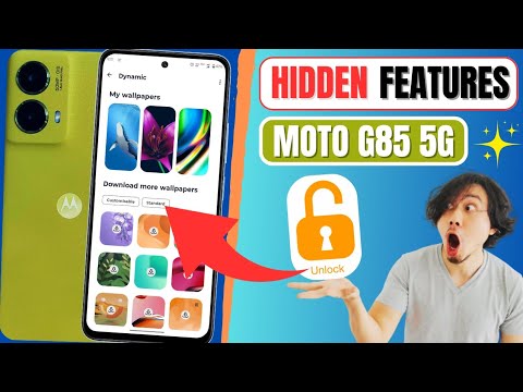Motorola Moto G85 5G: How to Set Live Wallpaper | Dynamic Wallpaper Settings On Motorola