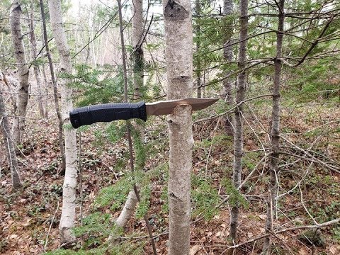 SOG Seal Pup honest test and review. Will it hold up after stabbing through metal?