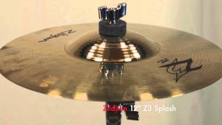 Video thumbnail for Zildjian 12" Z3 Splash by Derek Sharp (Supersonic eBay)
