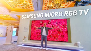 Samsung 130" Micro RGB TV: Most Advanced TV Ever Made?
