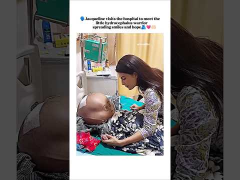 Jacquelines visit hospital 🫂#jacquelinefernandez #bollywood