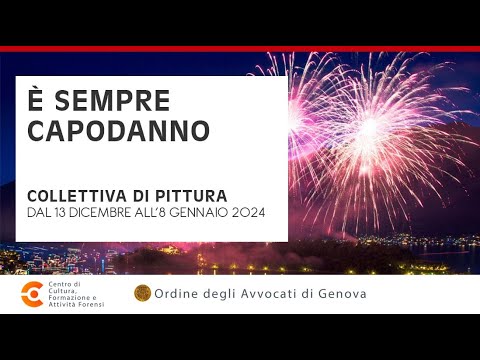 È sempre capodanno, collettiva di pittura