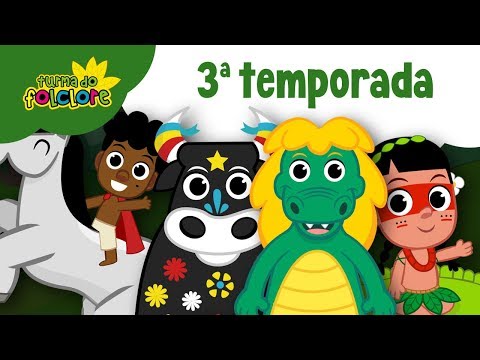 Coletânea 3ºTemporada (4 Lendas + 4 Músicas): + 25 Min. - Cuca, Boi Bumbá, Vitória Régia e Negrinho