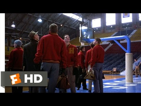 Hoosiers (10/12) Movie CLIP - Measuring the Massive Gym (1986) HD