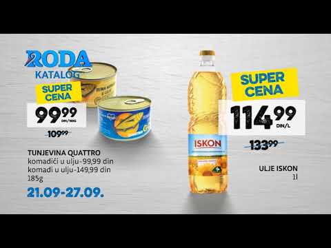 Roda katalog 21.09 - 27.09.2017.