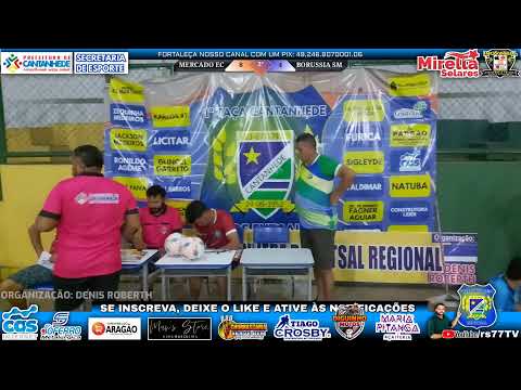 MERCADO DE ITAPECURU X BORUSSIA DE SÃOMATEUS  //   I TAÇA CANTANHEDE DE FUTSAL REGIONAL 2023