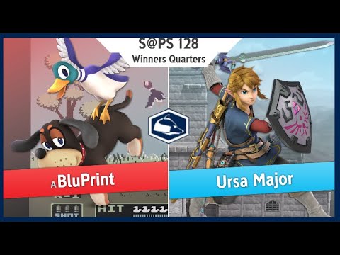 S@PS 128 Ultimate Singles - A | BluPrint(Duck Hunt) vs Ursa Major(Link) Winners Quarters