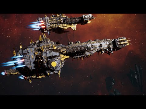 Skalgrim Mod 2021: Hrafnkel - Space Wolves vs Tyranids - Battlefleet Gothic Armada 2