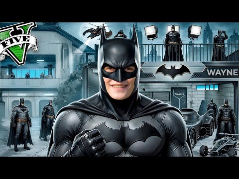 ကျွန်တော့်အိမ်ကို လင်းနို့ စခန်းကြီးအဖြစ် ပြောင်းလဲခဲ့တယ် | Batman House in GTA V