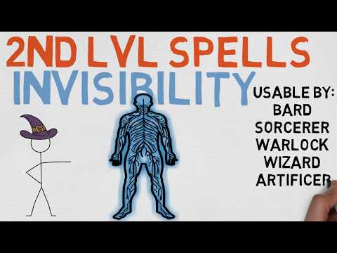 2nd Level Spell 40 Invisibility 5e