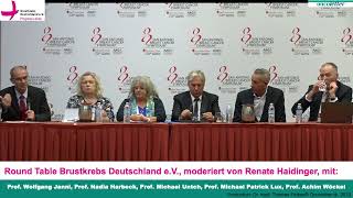 SABCS23: Round Table Brustkrebs Deutschland e.V., moderiert von Renate Haidinger