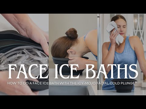 Silicone Foldable facial Ice bucket Bowl